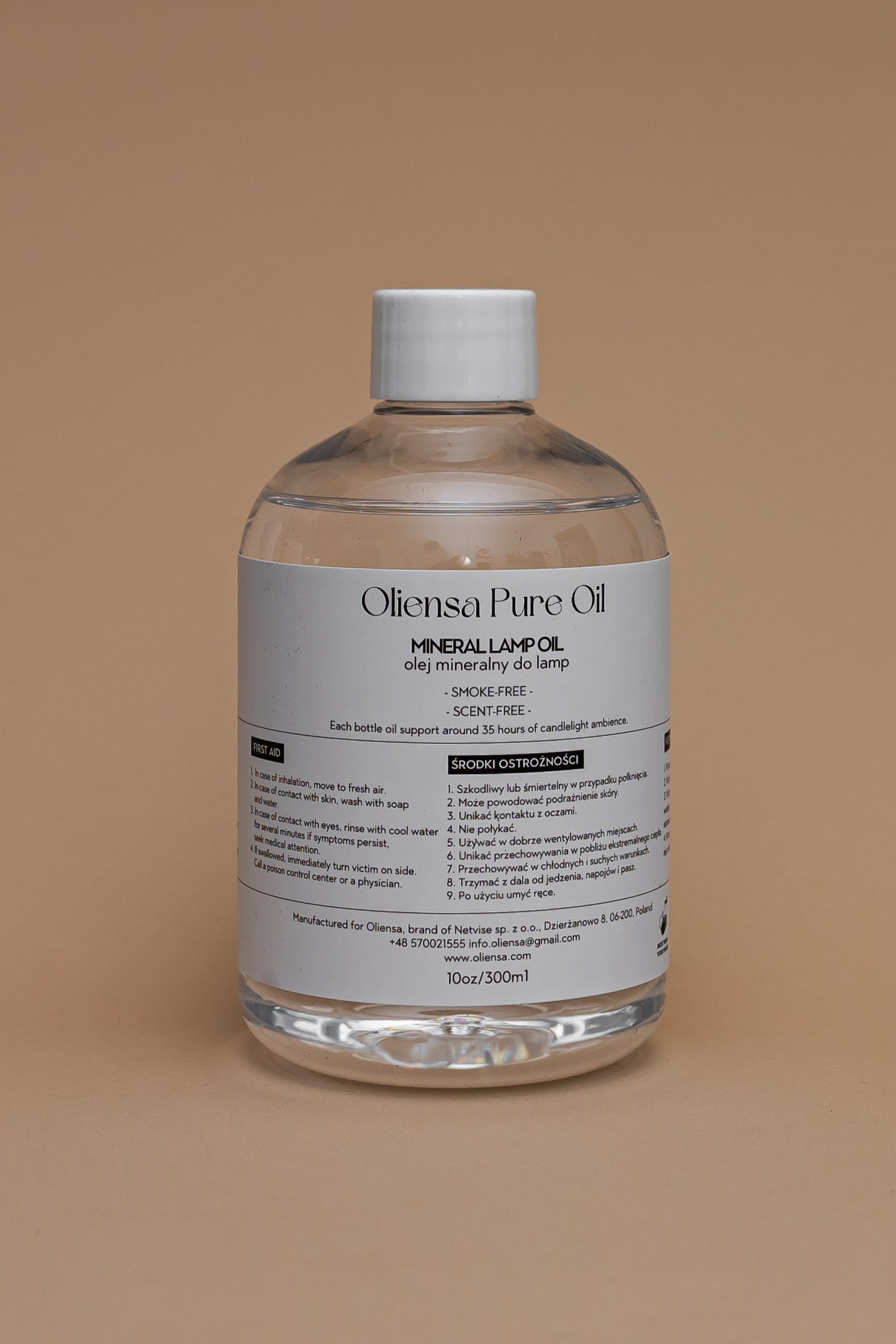 Oliensa oliensa pure oil packshot