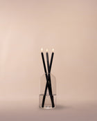 Packshot Świeca eternal black crystal - rozpalona