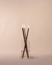 Packshot Świeca eternal copper crystal - rozpalona