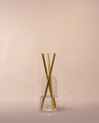 Packshot Świeca eternal crystal gold - wymiary