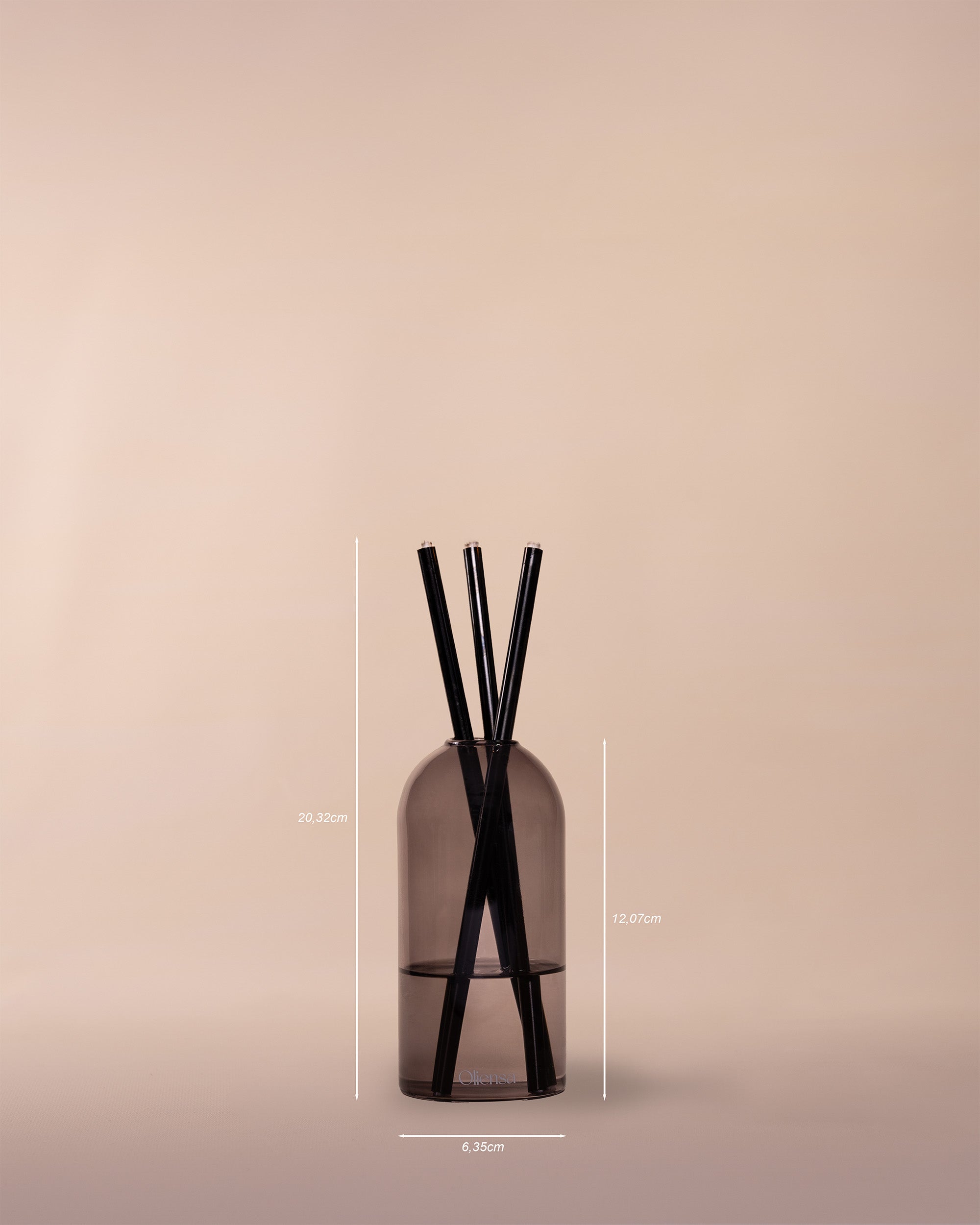 Packshot Świeca eternal black mist - wymiary