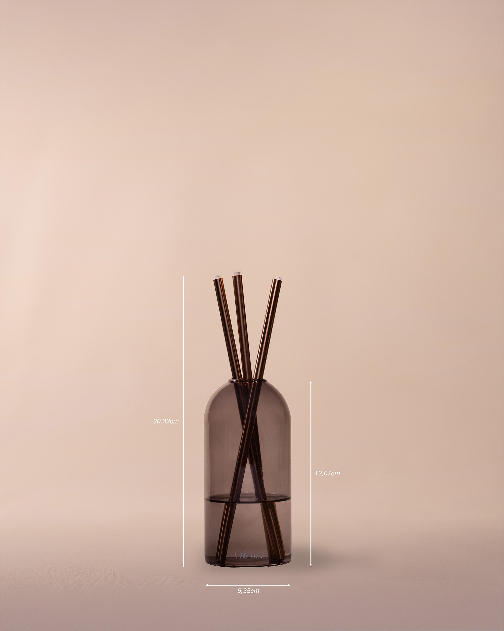 Packshot Świeca eternal copper mist - wymiary