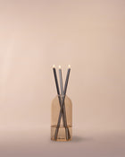 Packshot Świeca eternal sand silver - rozpalona