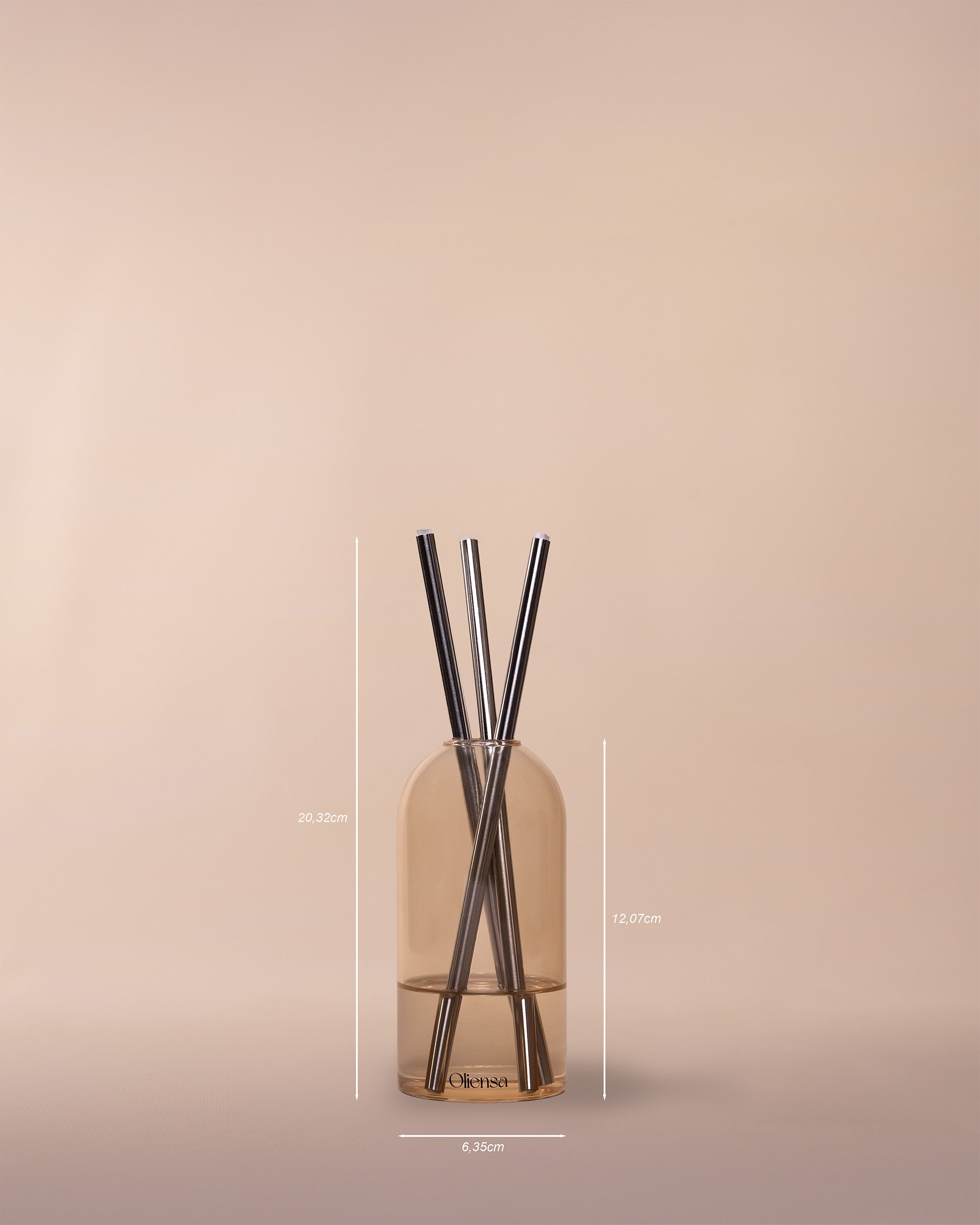 Packshot Świeca eternal sand silver - wymiary